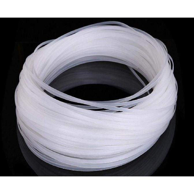 

ZHONGJIUYUAN 11 ярдов пластиковая непрерывная косточка - 1/4 (6мм) W - для дизайна корсетов и нижнего белья-Толстый 1,7 мм