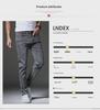 Men's Slim-Fit Korean Style Trendy Elastic Casual Black and Gray Jeans - 2019 Spring/Summer Collection.