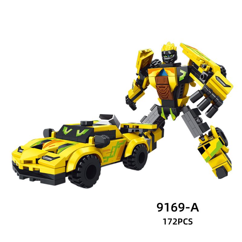 Neues Mech-Transformations-Bausatz-Set Captain Op Feuerwehrwagen Actionfiguren Kombinierbar für Kampfmodus Spielzeug Geschenke