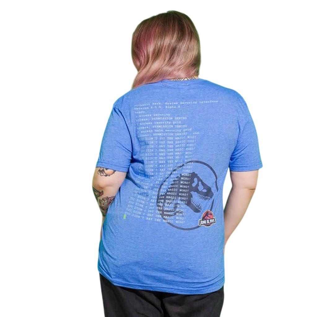 Jurassic Park Unisex Adult Mr DNA Back Print T-Shirt