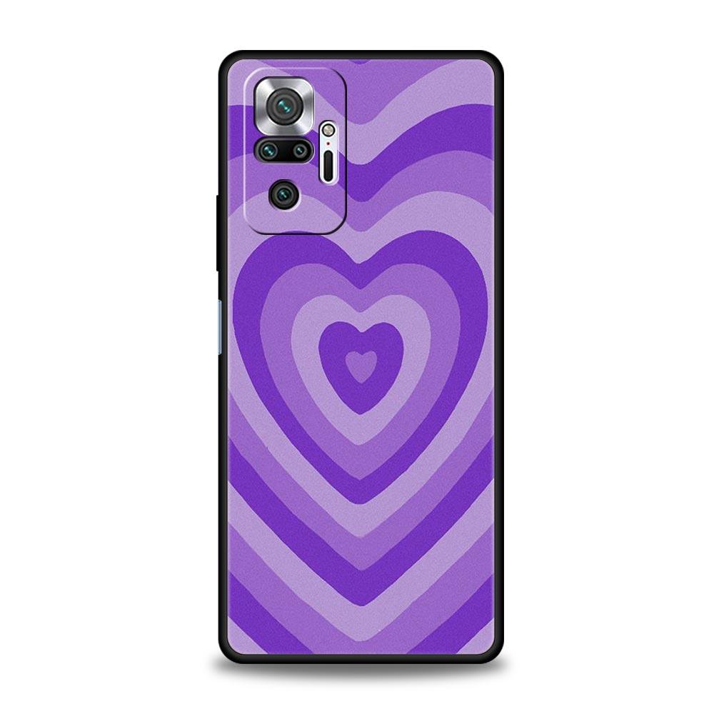 

Чехол для телефона «Бесконечность на фиолетовом» для Xiaomi Redmi Note 12 10C 10 11 9 8 Pro Plus 9S 7 8T 9T 9A 8A 9C K50 K40, игровой силиконовый чехол Redmi 10