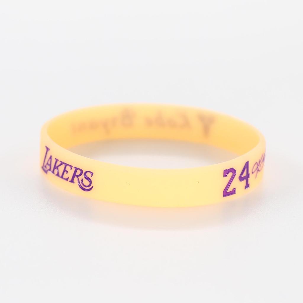 Thickened Luminous NBA Basketball Silicone Wristband: Harden, LeBron, Curry, Irving Edition