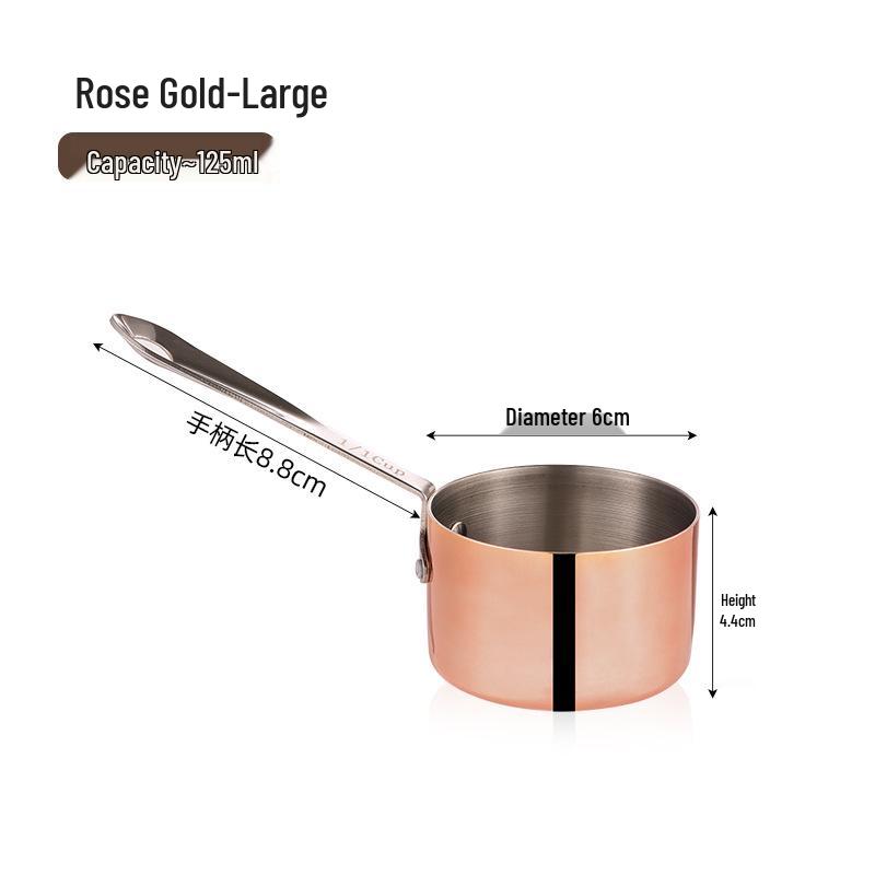 304 Stainless Steel Sauce Cup with Handle for American Western Cuisine, Custom Logo