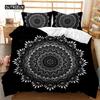 Mandala Bed Cover Kit Elephant Boho Chic Hippie Twin Size Bedding Mandala Polyester Comforter Cover Adults Double Size Queen Dimension King Dimension