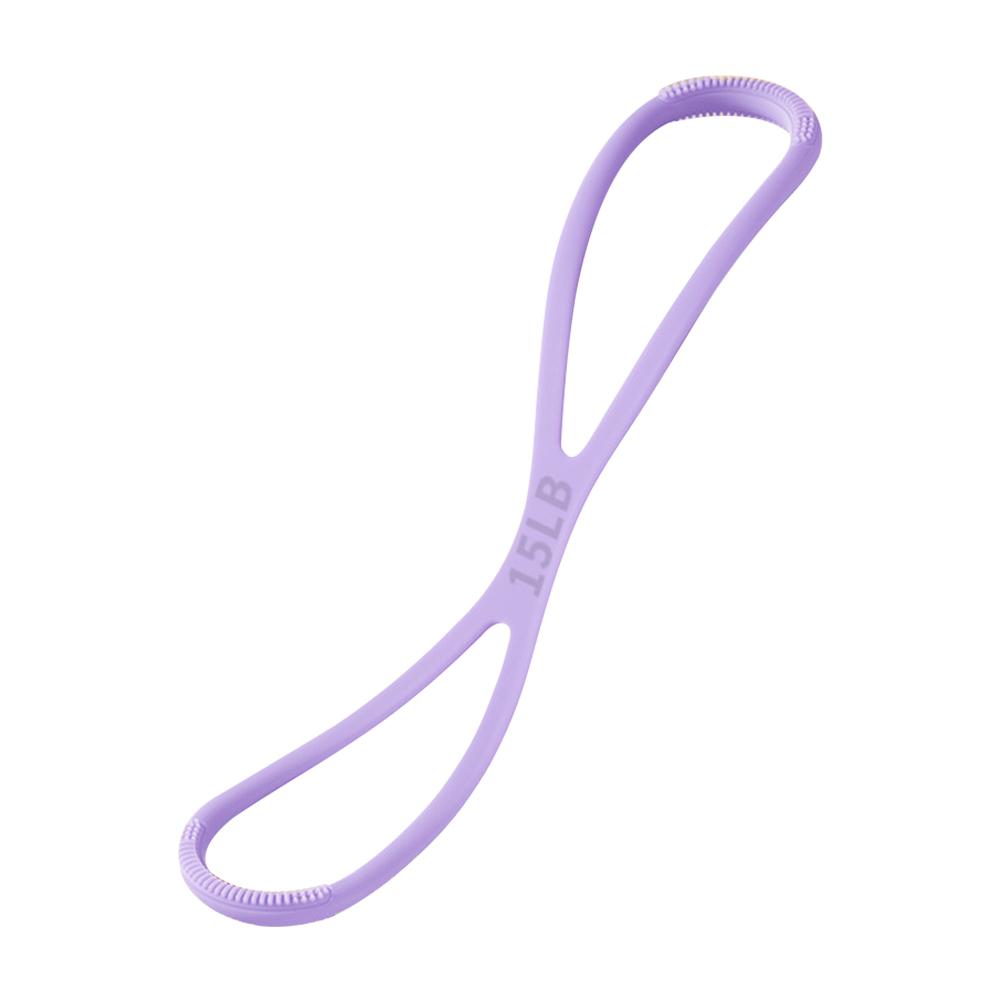 8 Shaped Yoga Resistance Band Fitness Pulling Rope Shoulder Stretch Band for Home Fitness Equipment