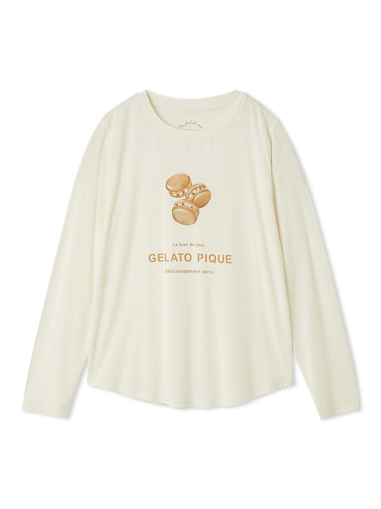 Gelato Pique Sweets Point Long PWCT254269 CML Free Size T-Shirt