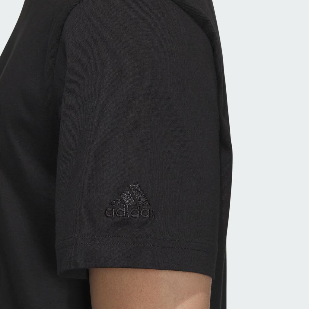 Adidas X Seebin SS23 Playful Series Graphic Print Casual Sports Short Sleeve T-Shirt Men Tops Black IA8115