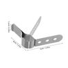 Premium 304 Stainless Steel Thermometer Probe Clip Versatile Pot Clip for Grilling Barbecue Milk Tea Brewing Baking Cooking