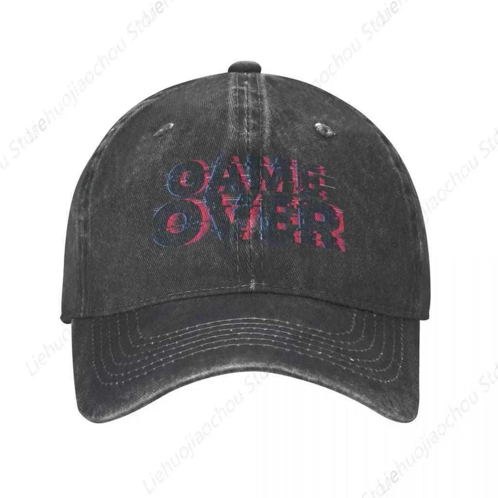 Game Over Baseball Cap Hat Beach Funny Hat Christmas Hats Cap Women Unisex'S