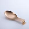 Fish Shape Stainless Steel Spoon Rest with 1 Buffet Clip Thickened Turner Tray Ideal for Home Buffet Catering