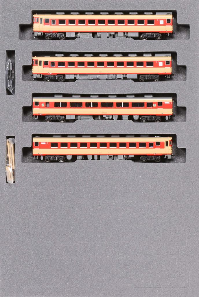 KATO N Gauge Kiha 58 Series Panoramic Window Set Diesel Train Model 4-Car 10-1600