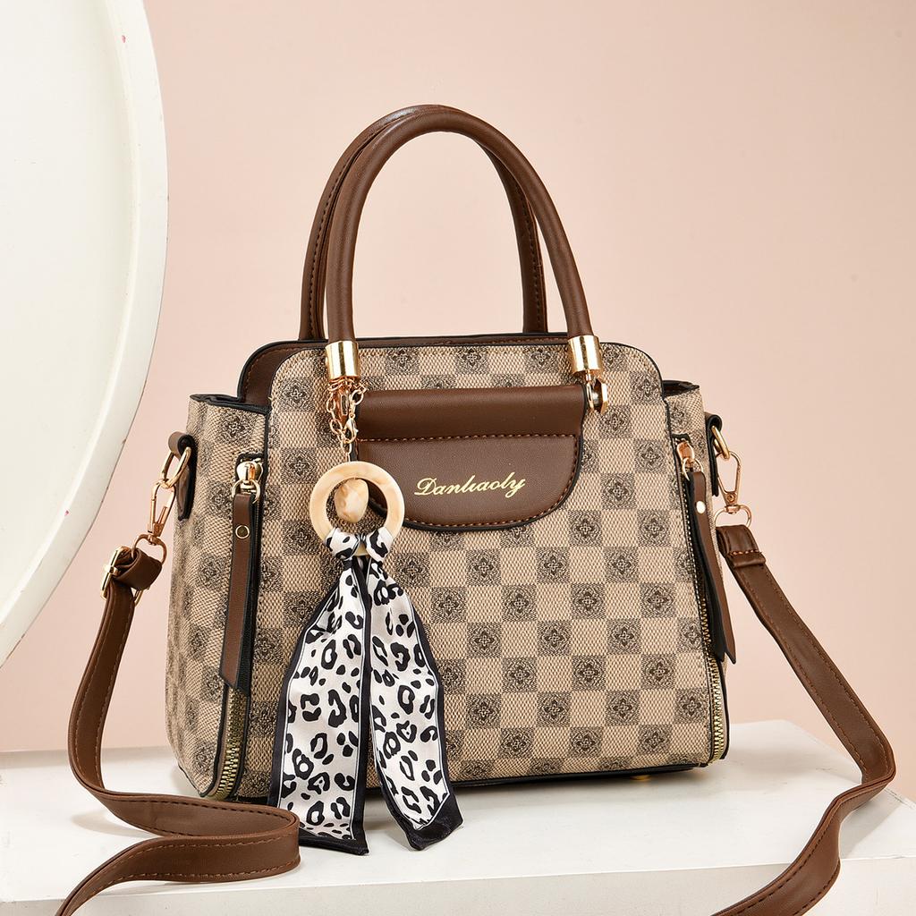 Tote Bag Retro Pu Shoulder Bag Handbag Large Capacity Messenger Bag Women's Bag