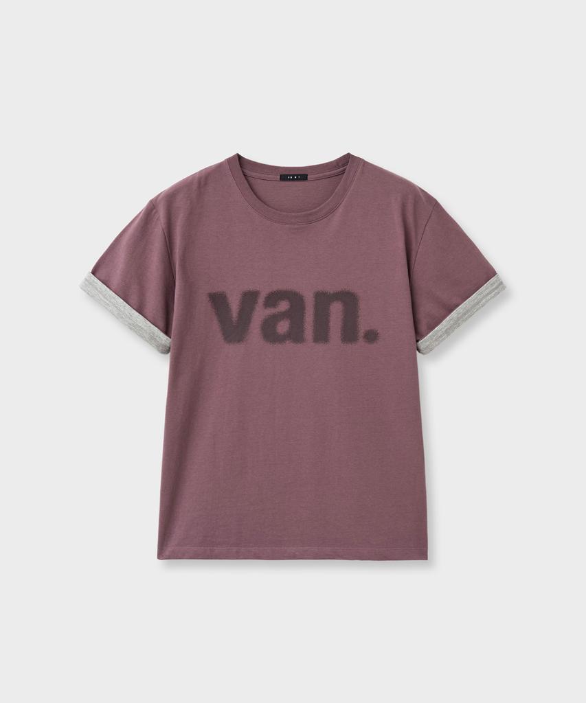 Baniswimeonteu Van. Roll Up Tee_Wine