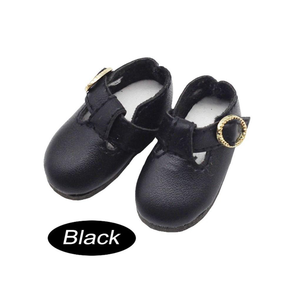 Lightweight Doll PU Leather Shoes PU Leather Leather Boots  Children Toys
