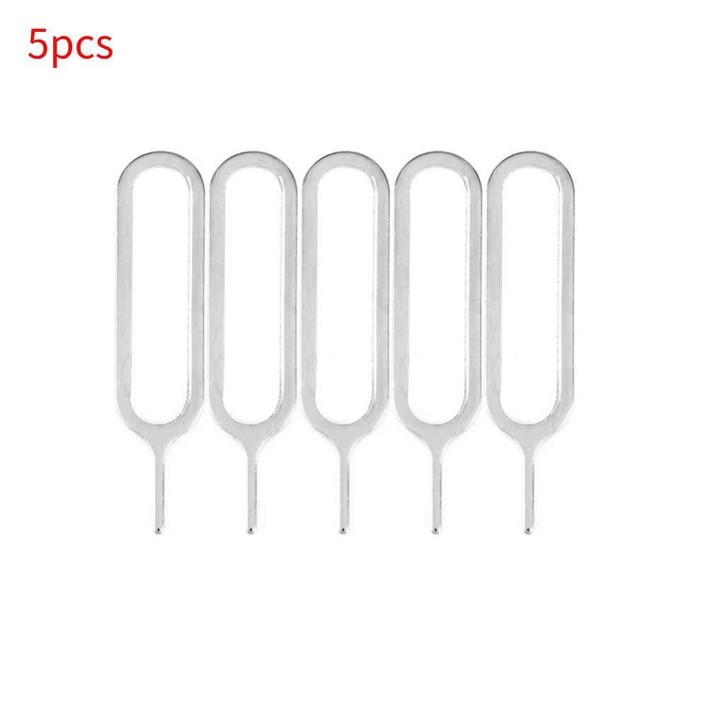 SIM Card Key Tray Eject Pin Portable Removal Tool Accessories for IPhone Samsung Xiaomi Sim Card Opener Remover Needle 1-50pcs