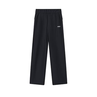 White Fashion Classic Simple Basic Retro Casual Relaxed Versatile Comfortable Loose Straight Leg Knit Sports Pants Women Bottoms F61W543601FNV
