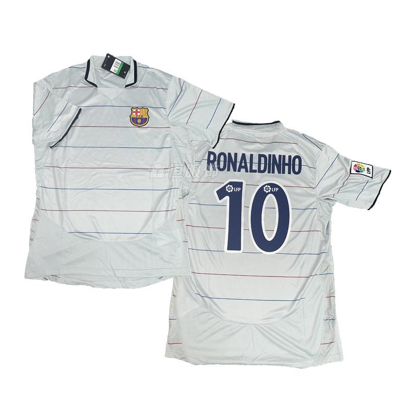 Vintage classic star print AC Barcelona Portugal Arsenal Juventus Italy Manchester United Real Madrid football jersey