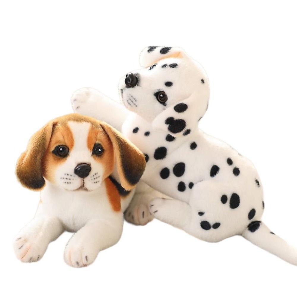 Husky Simulation Dog Plush Toy Realistic Appearance Puppy Doll  Kids Birthday Gift