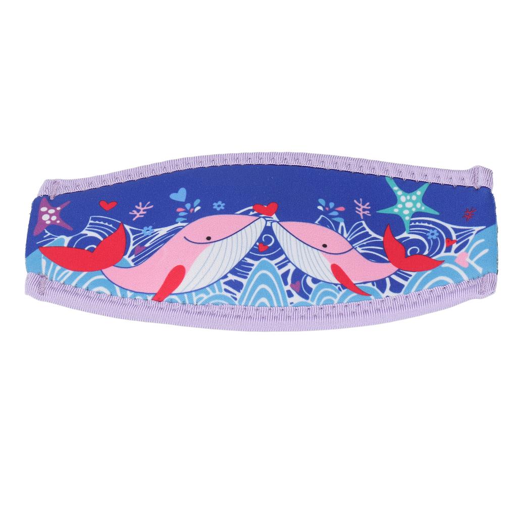 Taucherbrillenbandabdeckung Doppelschicht Neopren Tauchen Wickelband Haarschutz Wickel für Tauchen