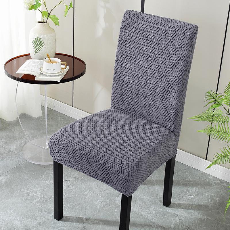 Ganzjahres-Polarfleece-Elastischer Stuhlbezug für Zuhause oder Restaurant