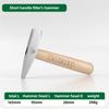Hammer Claw Hammer with Wood Handle and High-carbon Steel Hammer Head 8 OZ Small Hammer Mini Hammer for House & DIY