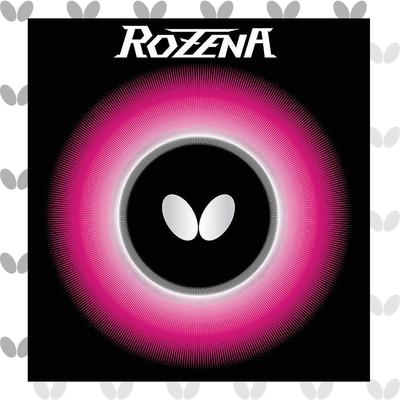 Butterfly Table Tennis Back Rubber Rosena 06020 Red Thick