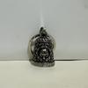 1pc Motorcycle Bell with Skull Design - Fit Metal Keychain for Riders, Lucky Charm Accessory for Motorcycle Enthusiasts & Pet Owners, Rider Lucky