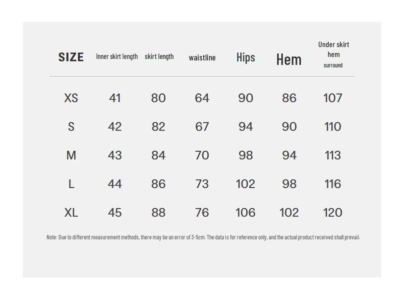 Less 2026 Spring Cotton Blend Straight Long Skirt