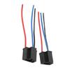 2 Pcs H4 HB2 9003 Headlight Wiring Harness Sockets 3 Pin Adapter Heat Resistant 12V