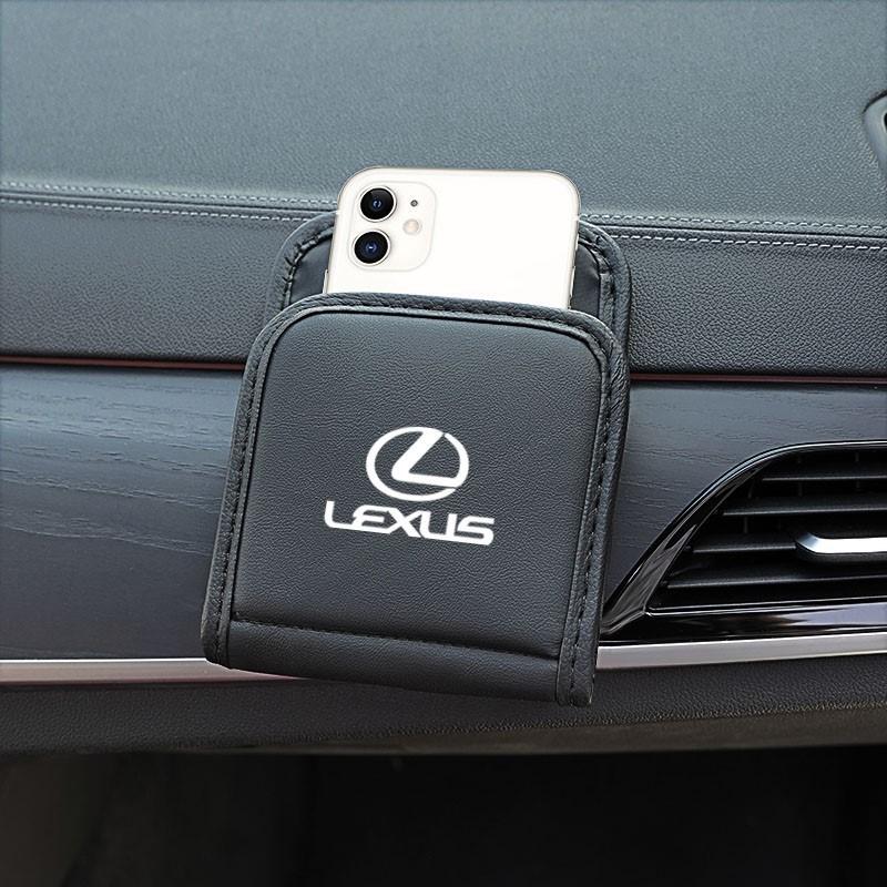 AAPJ1 2026 Hot Interior Stickers Stowing Tidying Car Leather Multi-use Storage Bag For Lexus IS250 IS200 CT200h GS300 LS430 RX450h LX5