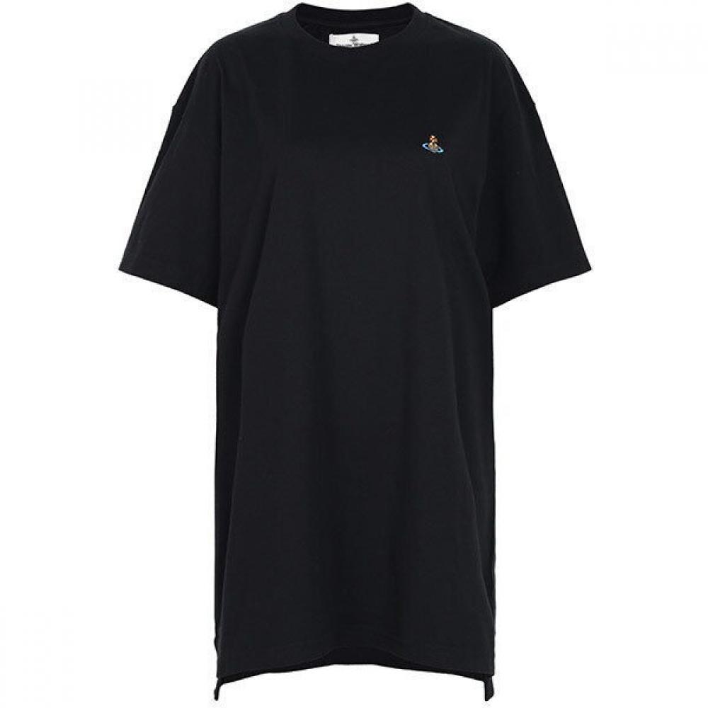 

Vivienne WesTwood Luxury 25ss Black Orb Over T shirT 3g010036 J001m XS