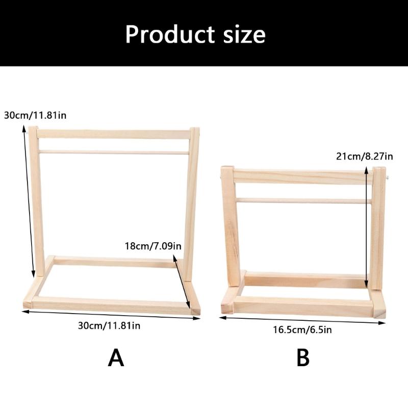 Umeraș Dublu din Lemn pentru Haine pentru Haine de Păpuși de Pluș Organizatoare de Depozitare Robuste pentru Camera Copiilor și Dulapuri