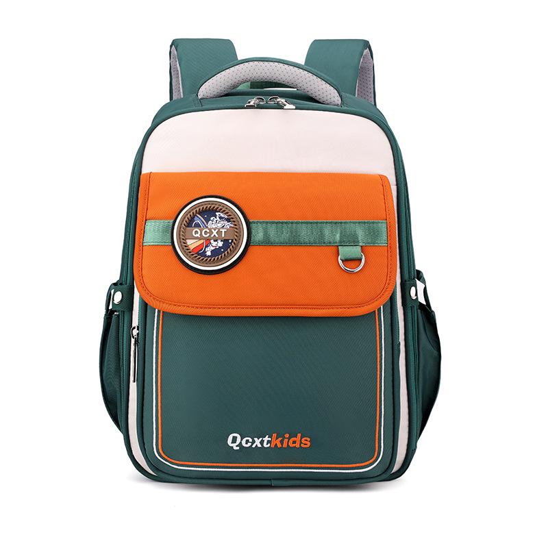 

Новый школьный рюкзак для учениц начальной школы, легкий, снижающий нагрузку и защищающий позвоночник, в британском стиле, большой вместимости, детский рюкзак