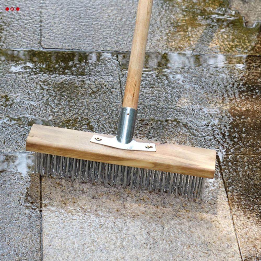 

Wire Brush Floor Brush Head Heavy Duty Brush Hair Wire Scrub Brush Scrub Brush Head Deck Cleaning 20cm