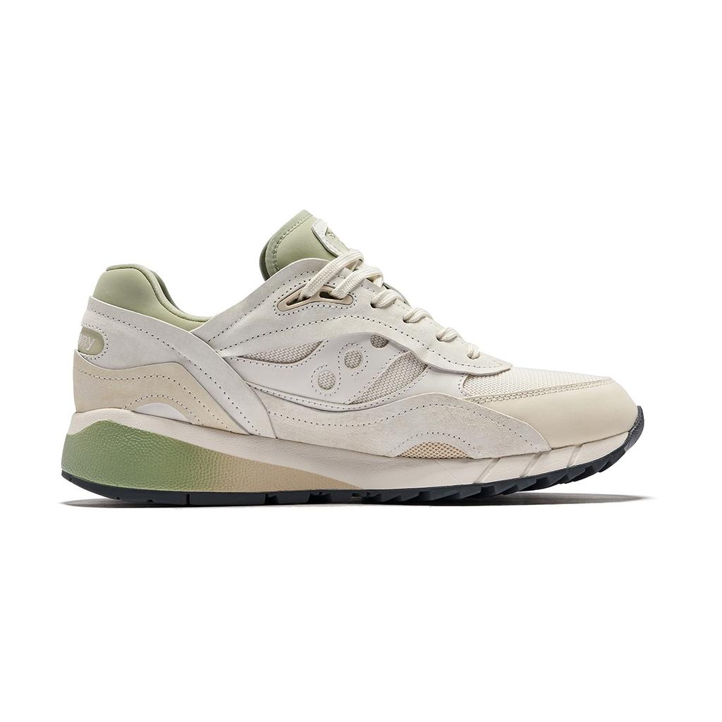 Saucony Low Top Running Shoes Unisex Beige Green - S79039-4