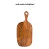 Acacia Wood Handle Tray & Cutting Board