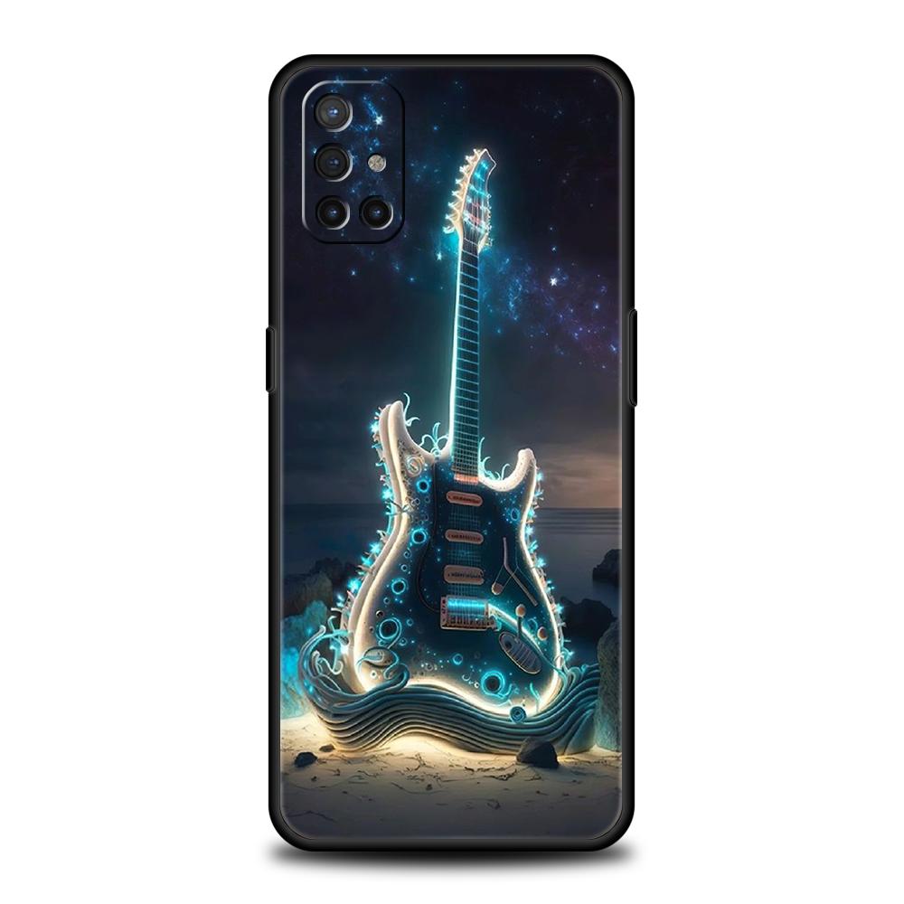 Guitar Music Art Phone Case for Oneplus 11 Nord N100 N10 10 7 8 9 9R 7T 8T N200 CE 2 9RT Z Pro 5G Silicone Cover Shell Capas Bag