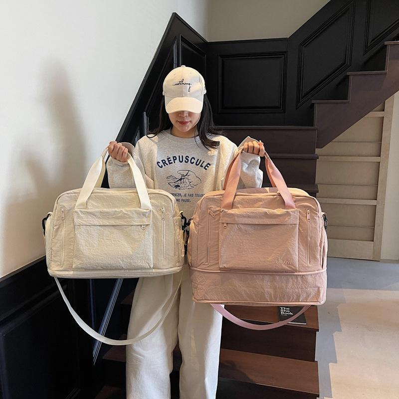 Neue Sport-Reisetasche für Damen, erweiterbare Aufbewahrungstasche mit großem Fassungsvermögen für Geschäftsreisen, Umhängetasche, Yoga-Fitness-Tasche für Herren
