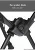 Ultra-Light Aviation Aluminum Moon Chair: Folding Parent-Child Model for Beach, Art, Fishing, Camping, and Leisure