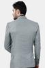 Blazer Sportivo Oslo Grigio Doppiopetto Ricco di Lana
