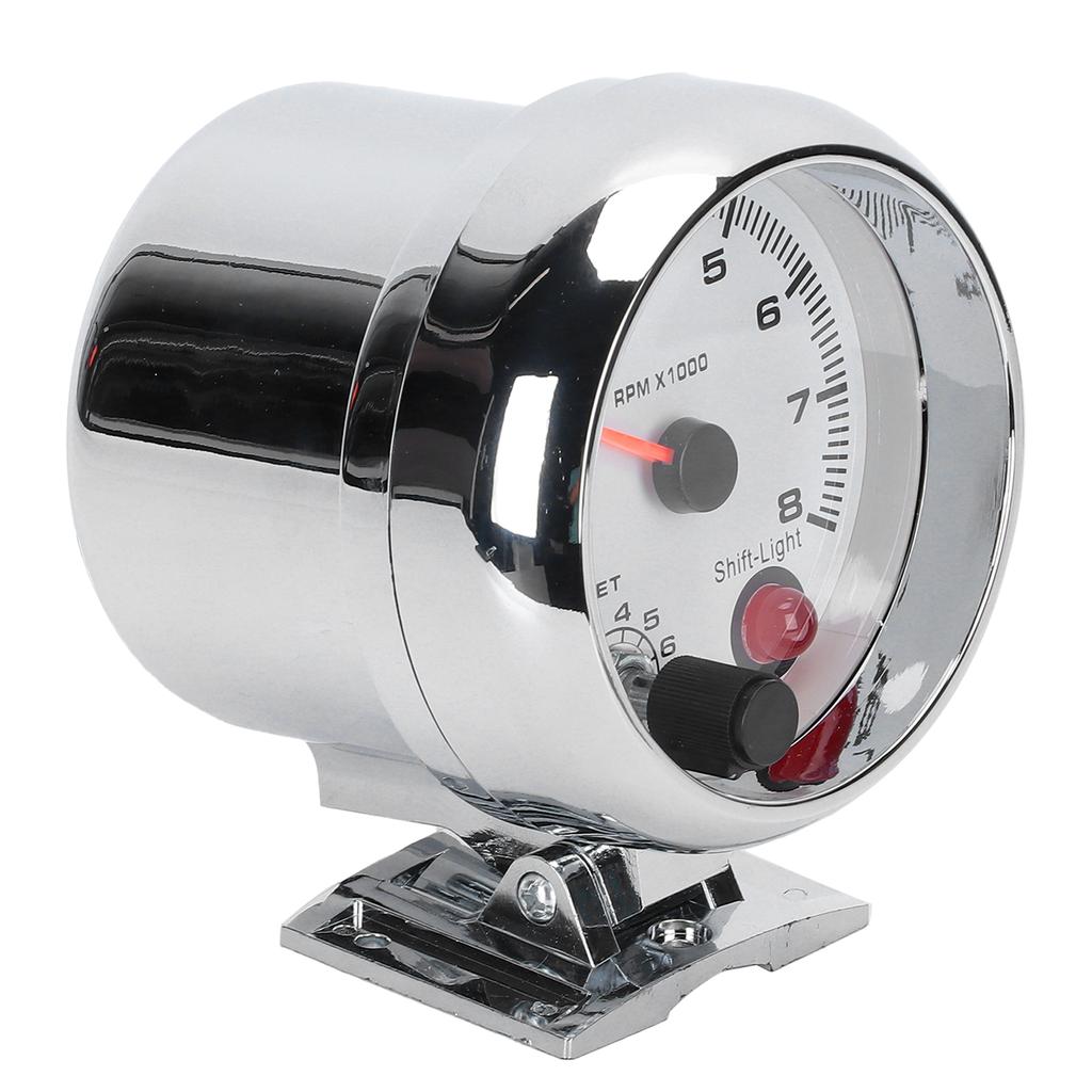 Tachometer 3.75in 0?8000 RPM 7 Color Background Lights for 468 Cylinder 12V Gasoline?Powered