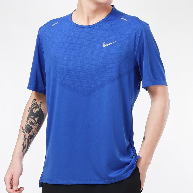 Nike Dri Fit T Shirt Men's Blue CZ9185-481