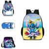 Disney Lilo Stitch Backpack High-capacity Travel Bag For Kids Boys Girls Daily Use