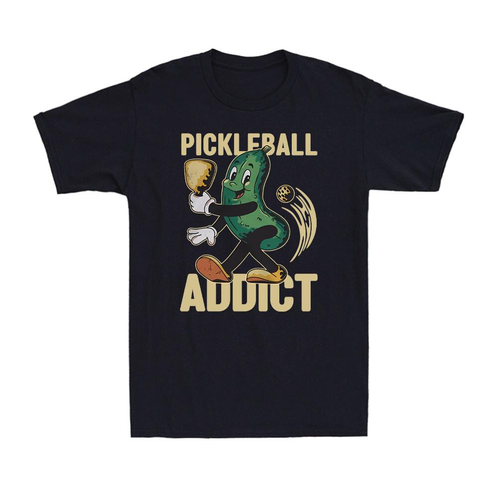 Pickle Addict Shirt Funny Cucumber Sportsman Cool Gift Novelty Men s T-Shirt XXL