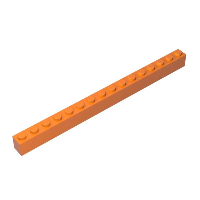10pcs 2465 Brick 1 X 16 Bricks Collections Bulk Modular GBC Toys For Technical MOC DIY Buildings Blocks Compatible
