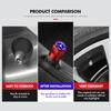 Car Sticker 4pcs Car Wheel Tire Valve Tyre Caps Universal Auto Accessories For Mercedes Benz CLK GLC W212 C200 C300 W203 W204 W2