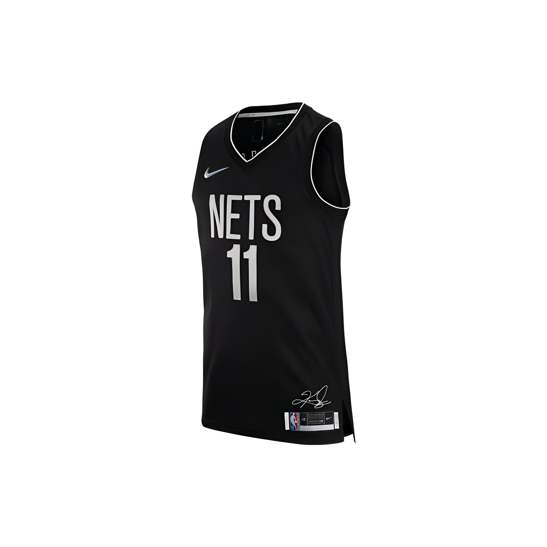 Nike x NBA Brooklyn Nets Icon Edition Jerseys Kyrie Irving 11 Men s DH8067-010 S