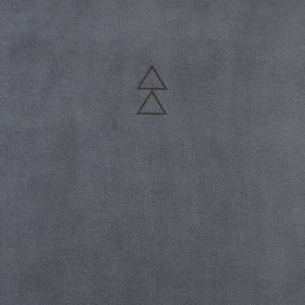 YOGA DESIGN Love Curve Mat Mandala Charcoal 3.5mm