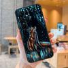 Anime Funny Fox Case For Samsung Galaxy S23 S21 S22 Ultra S8 S9 S10 Note10 Plus Note 20 Ultra S20 FE Cover