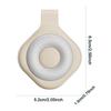 Magnetic Nursing Night Light with 6 Brightness & 3 Color Modes Rechargeable Nurse Essentials Flashlight for Running Reading
